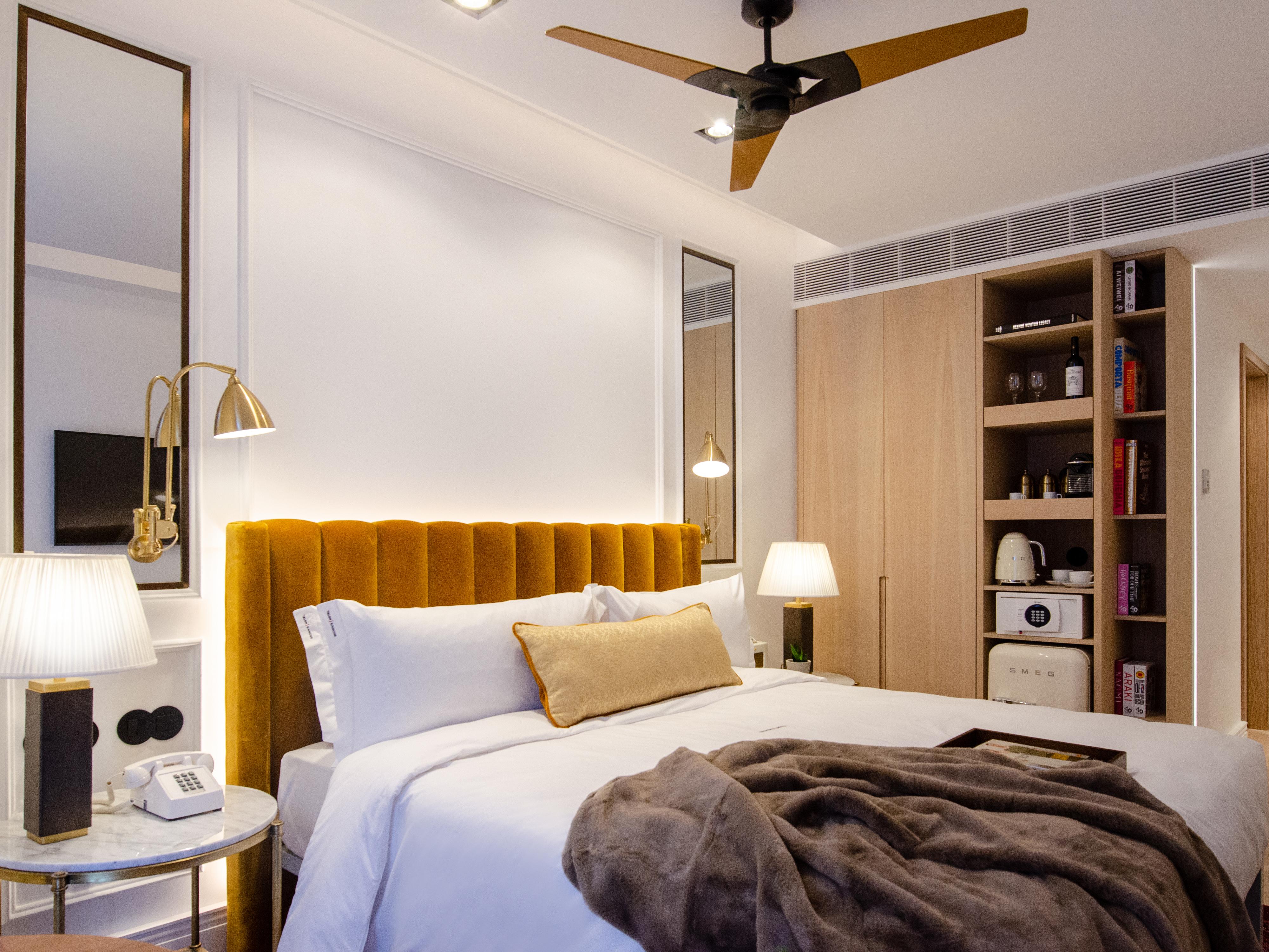 Browns Avenue Hotel Lisboa Eksteriør bilde A bedroom at The Hari