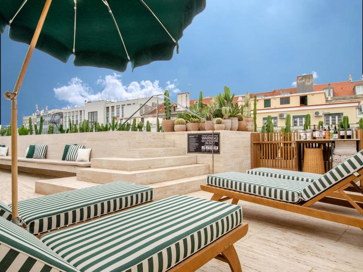 Browns Avenue Hotel Lisboa Eksteriør bilde Rooftop terrace